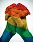 LGBT hands sticker 1