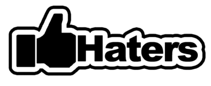 Like Haters Facebook JMD Sticker