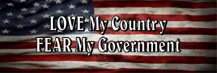RWG LOVE MY COUNTRY FEAR MY GOVERNMENT RWG white