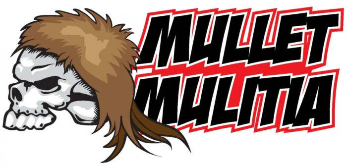mullet mulitia guy sticker