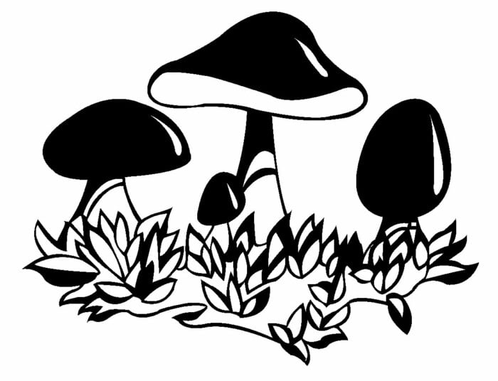 Mushroom Sticker