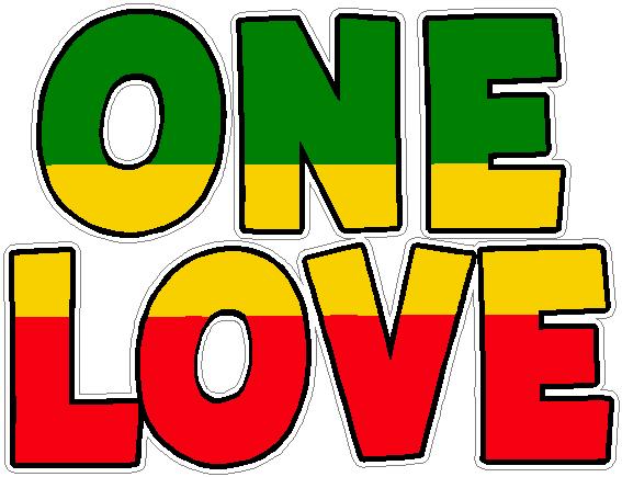 One Love Sticker
