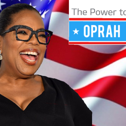 oprah 2020 political sticker