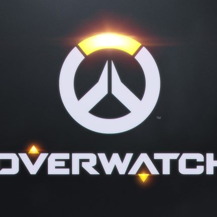 Overwatch Game Logo Black