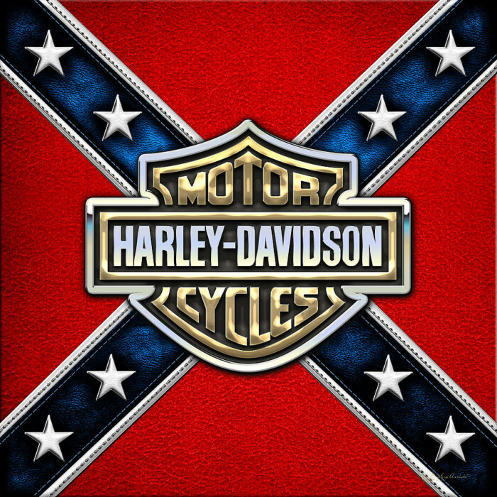 Rebel Flag H D Sticker 3