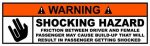 Shocking Hazard Funny Warning Sticker 2