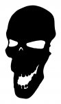 Skull Vinyl Decal Sticker 78