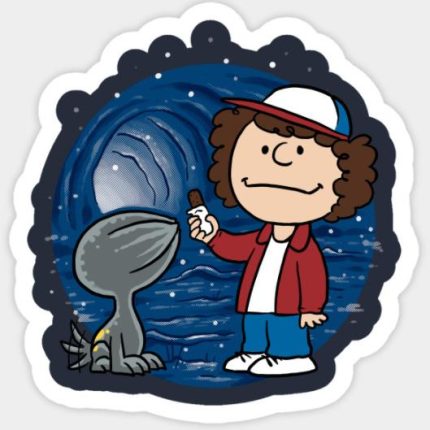 Stranger Things Stranger Pet Sticker