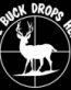 The Buck Drops Here Vinyl Hunting Sticker