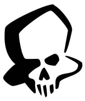 Skull Die Cut Vinyl Decal