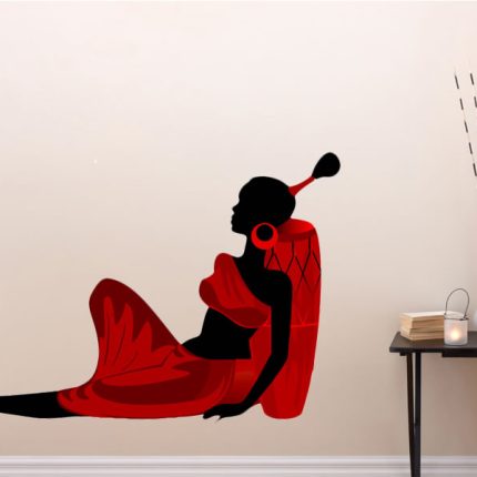 1 African People Wall Sticker 15