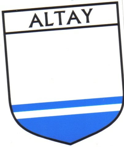Altay Flag Crest Decal Sticker