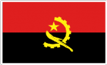 Angola Flag Decal