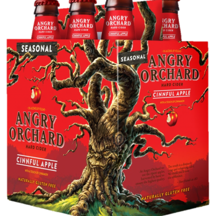 Angry Orchard Hard Cinnful Apple Cider Siz Pack Sticker