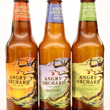 angry orchard  Harder Cider bottles sticker