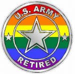ARMY RETIRED flag pride