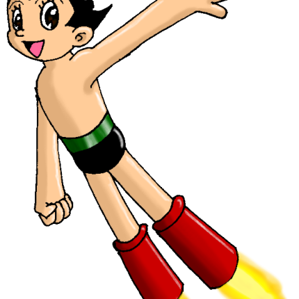 Astro Boy Wave Sticker