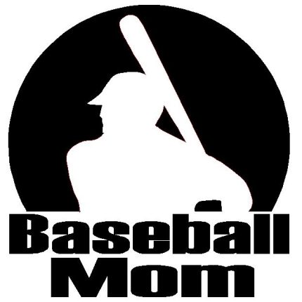 Baseball Mom 3 Adhesive Vinyl Decal