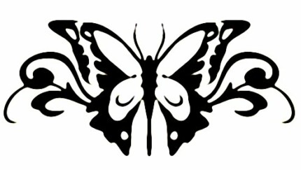 butterfly design stickers-for-cars-windows