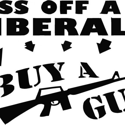 Buy a Gun Diecut Decal