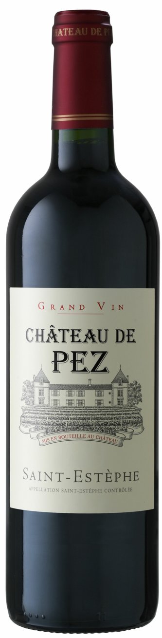 Chateau De Pez  WINE Bottle Sticker