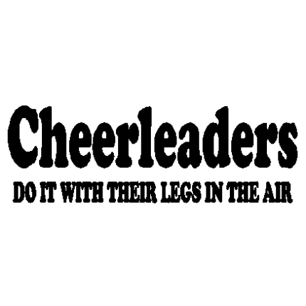 Cheerleaders Decal 29