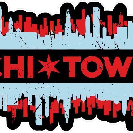 CHICAGO CHI-TOWN STICKER