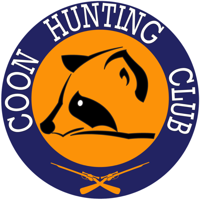 Coon-Hunting-Club-Logo STICKER