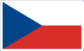 Czech Republic Flag Decal