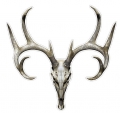 Deer Skull REAL Vinyl Hunting Decal