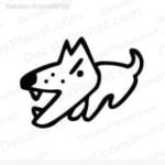 Dog Decal 719