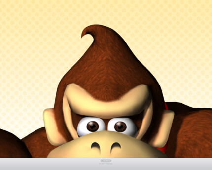 Donkey Kong Wallpaper Sticker