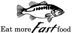 Eat More Fast Food Fish Die Cut Decal Sticker