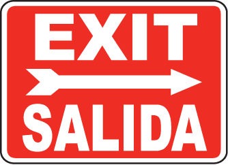 Exit Entrance Signs and Banners 26
