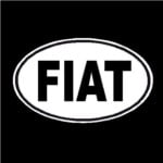FIAT Oval Decal
