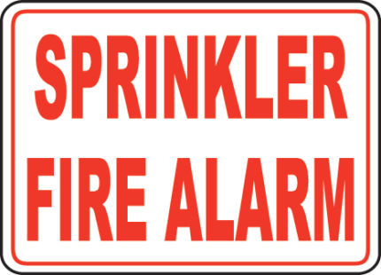 Fire Alarm Signs and Labels 11