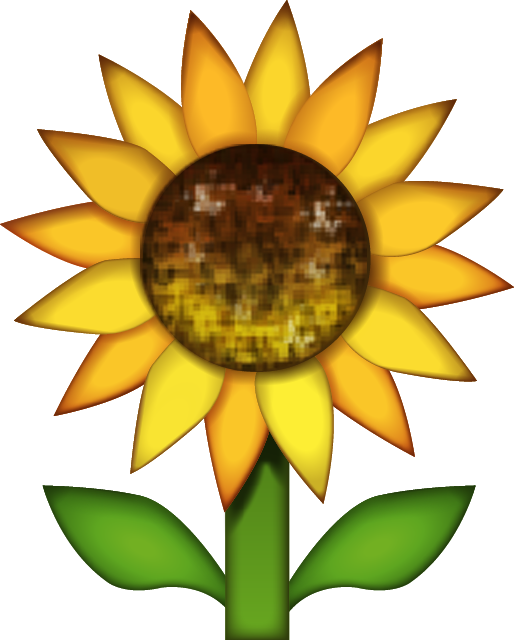 FLOWER Emoji_Sunflower