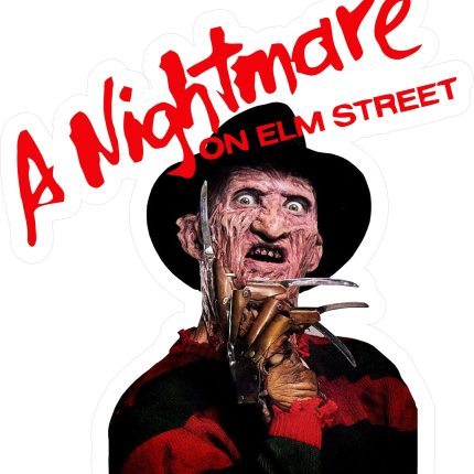 FREDDY KRUGER LOGO EVIL HORROR MOVIE STICKER