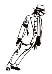 Michael Jackson Dancing Smooth Criminal Decal