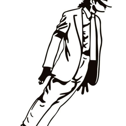 Michael Jackson Dancing Smooth Criminal Decal