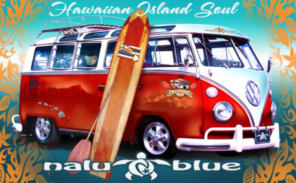 Nalu Blue Hawaiian Decals