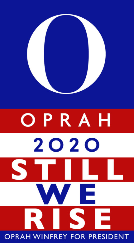 OPRAH FOR PRESIDENT 2020 STICKER 4