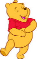 Pooh 09 Adhesive Vinyl Decal Sticker