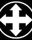 racist rebel sticker-arrow-cross