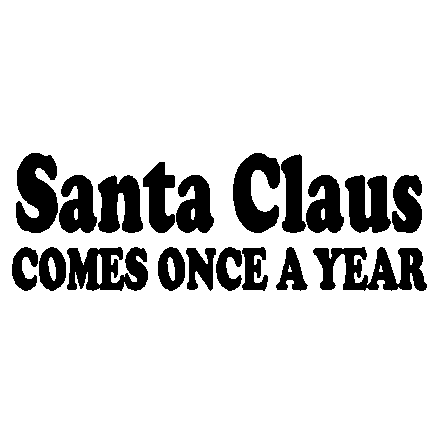 Santa Claus Decal 40