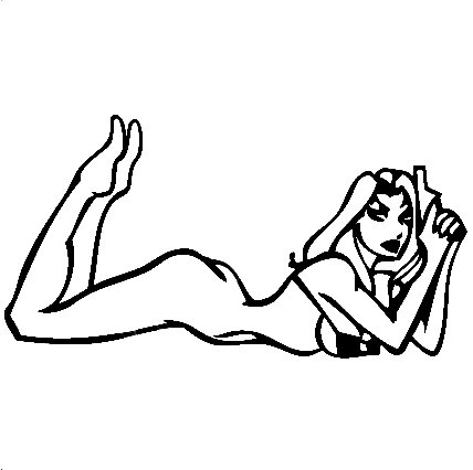 Sexy Hot Girl Sticker 02