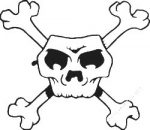 Skull Vinyl Decal Sticker 20