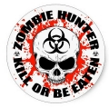 zombie hunter 3 sticker