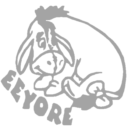 Eeyore sticker