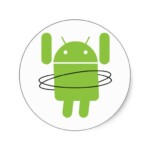 Android Hula Hoop Sticker